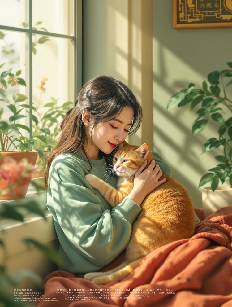 她和她的猫 电视剧海报